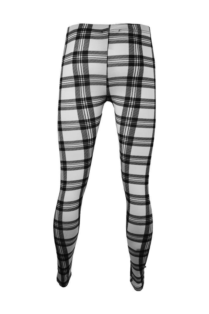 Checked Leggings