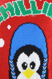 Monty the Penguin Christmas Jumper Red