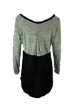 Jumper With Chiffon Waterfall